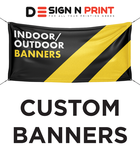 Standard size Vinyl Banners