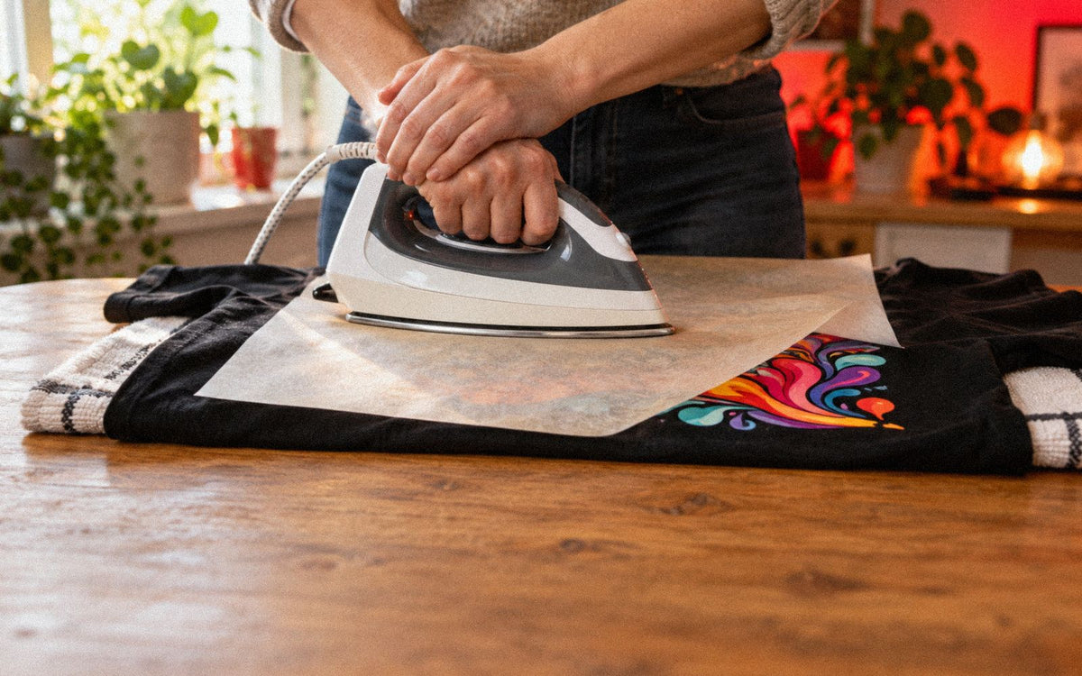 How to Press DTF Transfers at Home With a Regular Iron