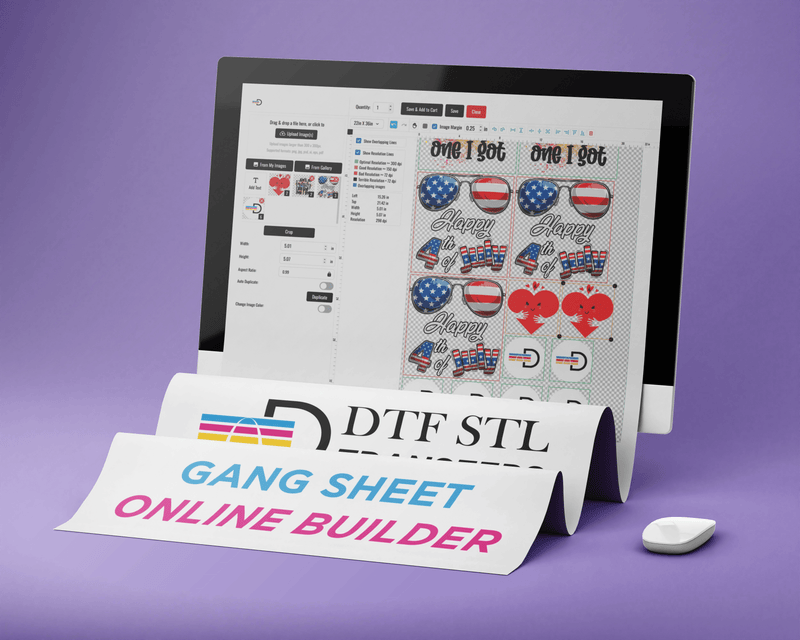 Gang sheet builder