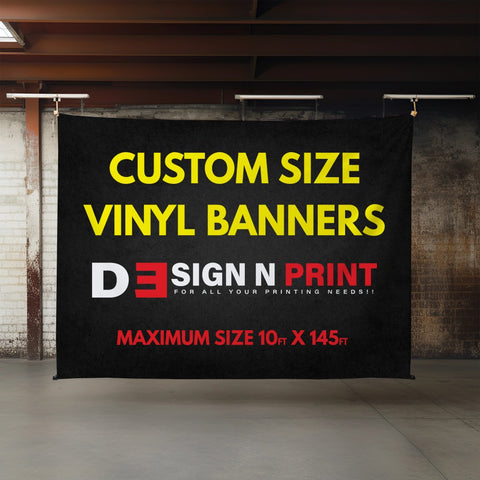 Custom Size Banners