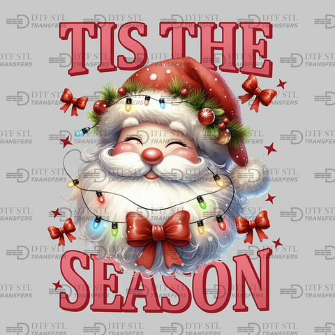 Tis the Season - (Ready to Press) - Christmas DTF & UVDTF Design