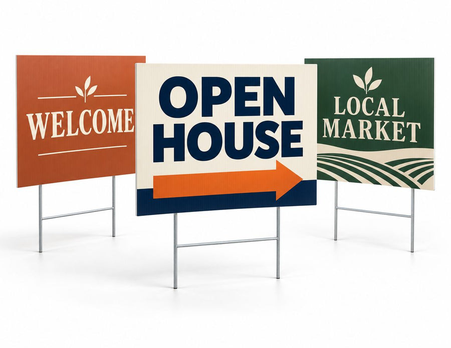 Yard signs